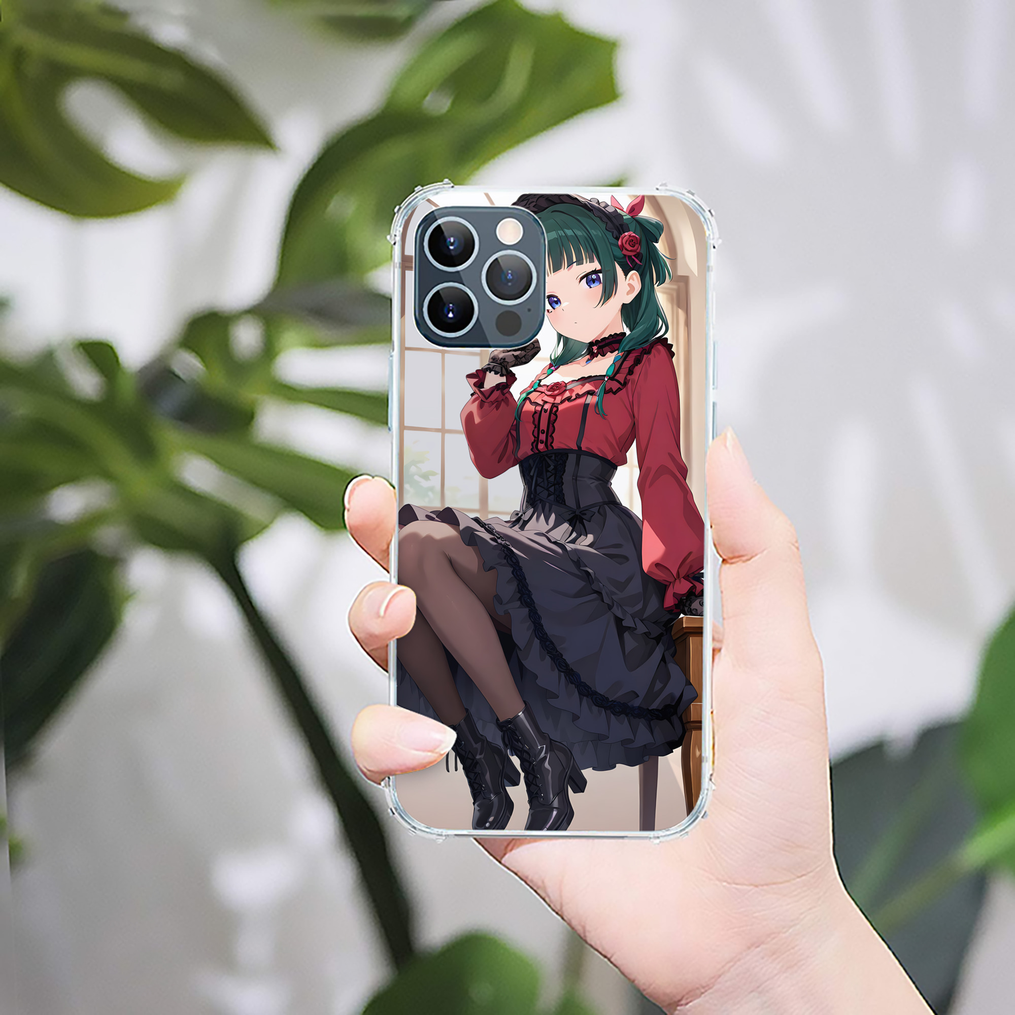 （画像用） 薬屋のひとりごと The Apothecary Diaries 【iPhone 12シリーズ対応】透明スマホケース（クリアソフトケース）